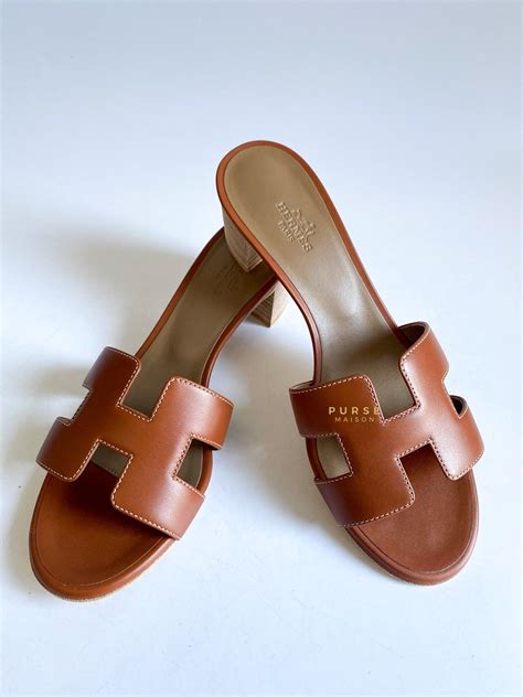 hermes brown slippers|hermes woolskin oran sandals.